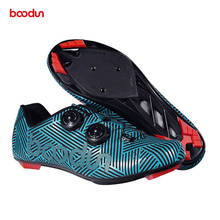 Велосипедные перчатки марки BOODUN обувь дышащая водонепроницаемая дорожная горная велосипедная кроссовки для бега MTB Велоспорт самоблокирующаяся обувь для велоспорта 2024 - купить недорого