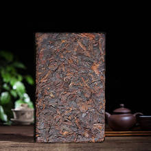 Самый старый чай Китайский Юньнань, старый спелый чай 250 г, Китай, забота о здоровье, пуэр, чай, кирпич для похудения 2024 - купить недорого