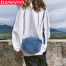 Denim Shoulder Bags Women Handbags Mini Purse Jeans Cotton Flap Cluth Bag Small Crossbody Bags for Girls Casual Tote Sac A Main 2024 - buy cheap