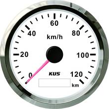 Velocímetros gps modificados, medidores de velocidade 0-120 km/h, retroiluminação vermelha, 12v/24v, indicadores de velocidade com antena para carro, barco, iate, 1 peça 2024 - compre barato