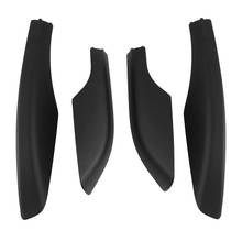 4PCS Black ABS Car Roof Luggage Rack Rail End Cover Shell Protector Fit for Toyota Fortuner 2004-2014 2024 - buy cheap