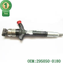 Bico injetor de combustível diesel padrão original, bico de injeção 295050-0180 de alta qualidade para toyota hilux, 1 kd-ftv 2024 - compre barato