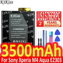 LIS1576ERPC-Batería de teléfono móvil de alta capacidad, 3500mAh, para Sony Xperia M4 Aqua 4G E2303 E2333 E2353 2024 - compra barato