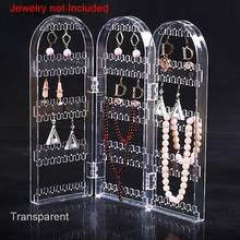 Creative Screen Necklace Jewelry Rack Plastic Earrings Earring Display Stand Large Capacity Earring Holder Necklace Hanger 2024 - buy cheap