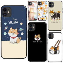 Divertida funda de TPU Shiba Inu para iPhone, 12, 13 mini, 11 Pro Max, XR, X, XS Max, 5S, 6, 6S, 7, 8 Plus, SE 2020 2024 - compra barato