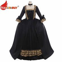 Costumebuy 18th Century Antoinette Rococo Masquerade Dress Victorian Georgian Marie Stage Gown Costume Custom made Any Color 2024 - buy cheap