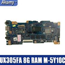 Amazoon  UX305FA Laptop motherboard For Asus UX305FA UX305F UX305 Test original mainboard 8G RAM M-5Y10C CPU 2024 - buy cheap