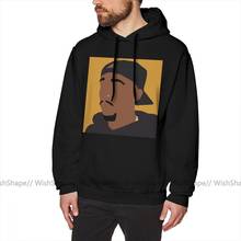 Hoodie Orange Hoodies Cotton Outdoor Pullover Hoodie Warm Over Size Mens Popular Long Black hoodies, Tupac Pullover hoodie, Hoodie 2pac, for men, Tupac shakur hoodie, 100% Cotton 2024 - buy cheap