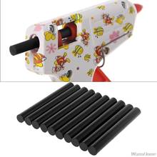 10pcs Hot Melt Glue Stick Black High Adhesive 11mm For DIY Craft Toy Repair Tool F03 21 Dropshipping 2024 - buy cheap