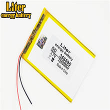356595 3.7V 3200mah polymer lithium ion battery Li-ion battery for tablet pc 7 inch MP3 MP4 2024 - buy cheap