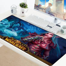 Custom Rubber Gaming MousePad World of Warcraft Desk Mouse pad For Laptop Mat Speed Keyboard Office Mous Mat for Csgo Dota Game 2024 - buy cheap