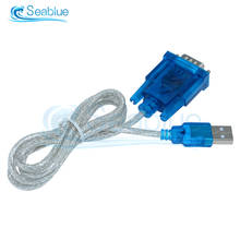 Cable de puerto USB a RS232 CH340 de 80CM, adaptador de 9 pines DB9, adaptador USB RS232 para PC, Notebook, Windows 98 XP 7 8, sin CD 2024 - compra barato
