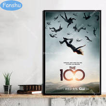 Art Poster The 100 New Season Hot TV Series Show Posters and Prints Wall Art Decoration Canvas Painting Kids Room Home art decor 2024 - buy cheap