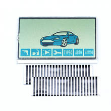 Pantalla LCD A63 para llavero ruso, sistema antirrobo de alarma de coche, Starline D64, E60, B62, llavero de control remoto lcd 2024 - compra barato