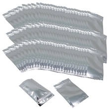 100 Pcs Matte Reusable Mylar Bag Aluminum Foil Food Storage Pouches for Coffee Tea Beans Nuts 18x26cm 2024 - buy cheap