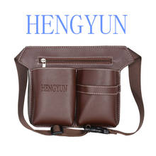 HENGYUN-Bolsa de tijeras de peluquero profesional, paquete de cintura, bolsa de herramientas de peluquería 2024 - compra barato