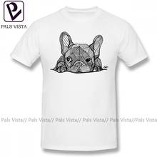 French Bulldog T Shirt French Bulldog Puppy T-Shirt Male Fun Tee Shirt 100 Percent Cotton Beach Short Sleeves Print 4xl Tshirt 2024 - buy cheap