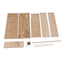 Juego de construcción de modelo de madera para niños, juguete de montaje de barco, regalo, 1/30, 1 Set 2024 - compra barato