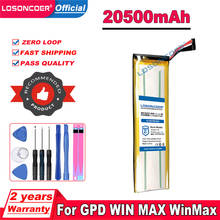 Bateria superior de losoncoer 18000mah 4545165-3s para as baterias portáteis do portátil do jogador do jogo do winmax da vitória de gpd 2024 - compre barato