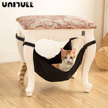 UNIBULL Hammock For Cats Bed Mat Comfortable Soft Hanging Bed Cages For Chair Kitten Rat Small Pets Swing Puppy Cat Kitten 2024 - купить недорого