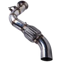 Downpipe for BMW 535D 335D E90 E91 E92 E60 E61 X3 X5 X6 286PS Motor flame pipe / Exhaust Turbo Downpipe 2024 - buy cheap