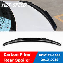 F30 M4 Type Carbon Fiber Rear Trunk Back Spoiler Roof Wing For BMW 3 Series F30 F35 320li 328i 2013-2018 2024 - buy cheap