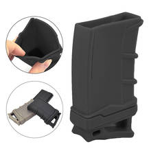 Tactical Rubber Magazine Pouch Anti-skid Quick Release Mag Holster Airsoft Rifle Mag Cover Bag Hunting Gun Accessories 2024 - buy cheap