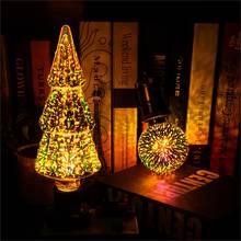 E27 LED Bulb AC110V 220V 3D Christmas Decoration Light Holiday Creative Novelty Lamp 4W Heart A60 ST64 G80 G95 G125 For Home 2024 - buy cheap