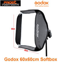 Godox Softbox 60x60cm Diffuser Reflector for Speedlite Flash Light Professional Photo Studio Camera Flash Fit Bowens Elinchrom 2024 - buy cheap