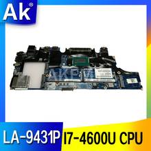 Akemy-placa base CN-0X9Y17 0X9Y17 VAZ50 LA-9431P, para Dell Latitude E7240, ordenador portátil, I7-4600U CPU 2024 - compra barato