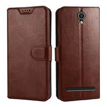 Leather Case for Asus Zenfone Go ZC451TG Z00SD Magnet Cover Case Wallet Flip Coque Card Slot Soft Coque Holder 2024 - buy cheap