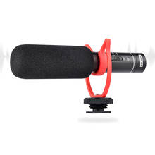 Microfone câmera filmadora para celular, microfone dinâmico para nikon canon sony samsung dslr de pc 2024 - compre barato