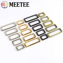 30pcs Meetee 20-50mm Bag Buckle Metal O D Ring Adjustable Belt Buckle Clasps for Backpack Strap Shoes Dog Collar DIY Accessories 2024 - buy cheap