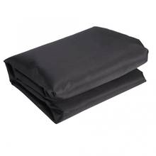 Funda de tela Oxford para cama plegable portátil, cubierta protectora a prueba de polvo para interior, lavable, para almacenamiento de sillas, color negro 2024 - compra barato