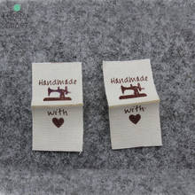 50Pcs/lot Handmade Sewing Machine Cloth Garment Labels Hand Made Label Tags For Diy Sewing Crafts 2024 - buy cheap