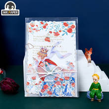 Mr.Paper 6 Designs 6 Pcs/box Ins Style Glass Rose Series Decor DIY Material Envelope Letter Paper Original Hand Letter Gift Box 2024 - buy cheap