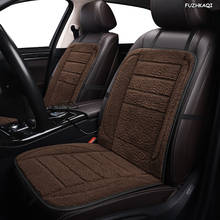 FUZHKAQI 12V Heated car seat cover for Citroen all models c5 c3 C6 Elysee Xsara C-Quatre Picasso c4 Winter Pad Cushions seats 2024 - buy cheap