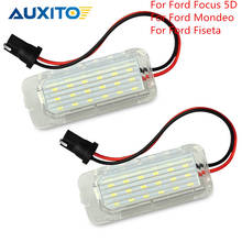 Luz LED Canbus de 12v para matrícula, lámpara sin errores para Ford focus 5d, Mondeo MK4, MK5, Fiseta 2009, 2012, 2015, 2 uds. 2024 - compra barato