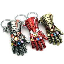 Movie Keychain New Super-Hero Hulk Palm Key Chains Pendant Metal High Quality Keyring llaveros Toy Collection Gifts 2024 - buy cheap