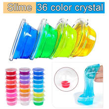 Transparent Putty Crystal Glue Slime Plasticine Clay Light Polymer Kids Antistress Toy Supplies Clay DIY Toy 1Pcs Ramdon color 2024 - buy cheap