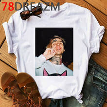 Lil Peep T Shirt Women Summer Top Kawaii Hip Hop Graphic Tees Hell Boy Lil.peep Cry Baby Funny T-shirt Unisex Plus Size Female 2024 - compre barato