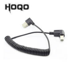 Выдвижной зарядный кабель для принтера и сканера USB 120, 40 см до 2,0 см/4 фута 2024 - купить недорого