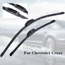 Wiper blades For Chevrolet Cruze from 2009 2010 2011 2012 2013 2014 2015 2016 2017 2018 Clean car windshield 2024 - buy cheap