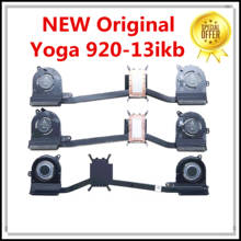 Radiador de laptop original para lenovo yoga, série 920-13ikb 80y7, ventilador at14u001vv0, 100% testado, envio rápido 2024 - compre barato