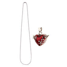 Openable Urn Cremation Pendant Necklace Ash Holder Mini Keepsake Jewelry 2024 - buy cheap