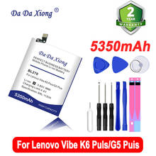 5350mAh BL270 Battery For Lenovo Vibe K6 G5 G Plus High Capacity Smart Phone 2024 - buy cheap