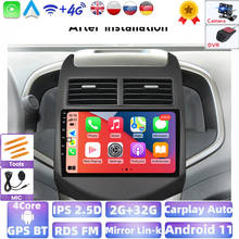 Android 2G+32G IPS Screen Car Radio Player For Chevrolet Aveo 2011 2012 2013 2014 2015 Multimedia Video Navigation GPS 2din 2024 - buy cheap