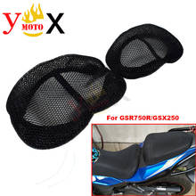 Capa protetora para motocicleta, capa de assento e almofada de proteção, isolamento térmico, tela respirável, para suzuki gsx750r drive gsx 750r gsx250 gsx 250 2024 - compre barato