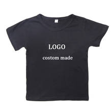 WGTD Cutom Your Image 2D Printed Boys Girls T Shirt Baby Summer T-shirts FOR Customers Products 2024 - buy cheap