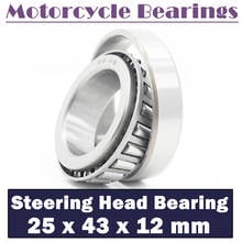 25*43*12 mm ( 1 PC ) Steering Head Bearing 254312 Tapered Roller Motorcycle Bearings For Column Izh Jupiter Izh Planeta 2024 - buy cheap